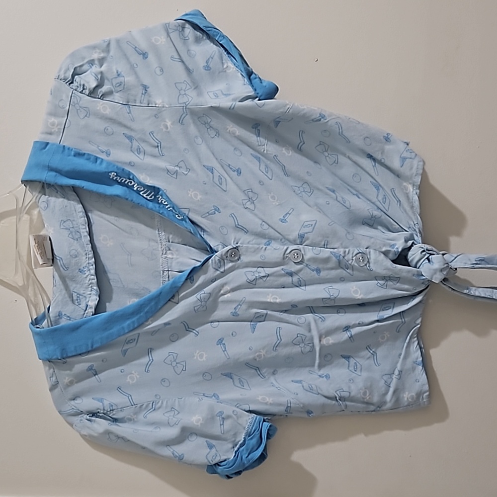 Sailor Moon Sailor Mercury Crop Top